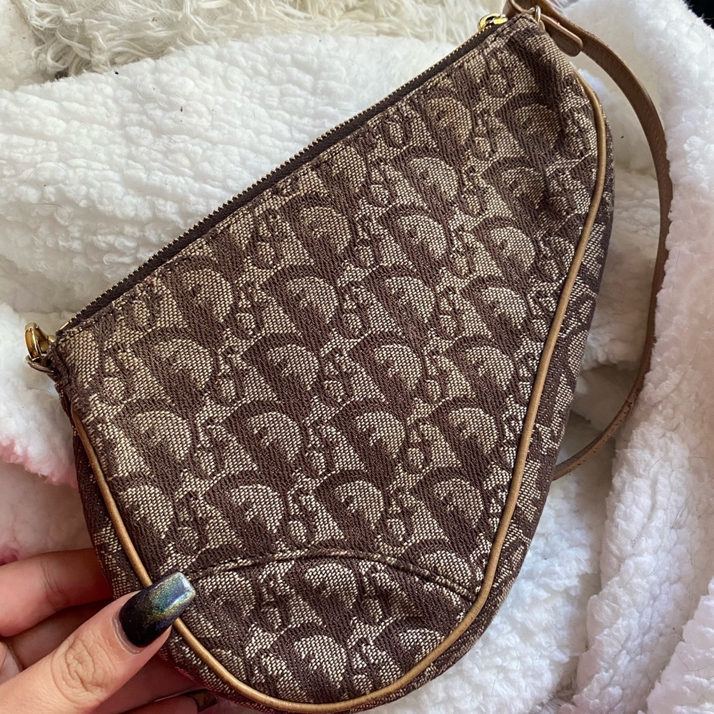 Vintage Dior saddle bag!